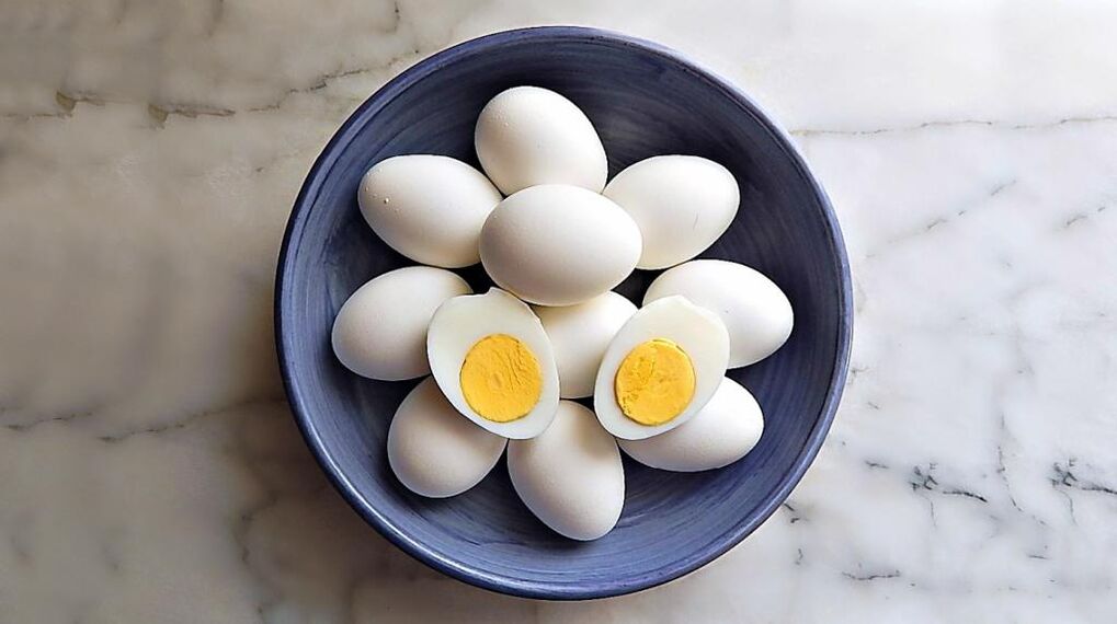 Курячі яйця – необхідний продукт у раціоні хімічної дієти