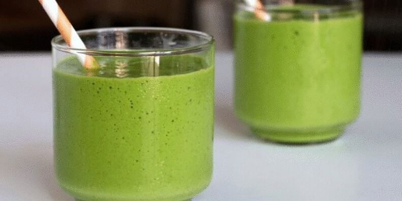 зелений коктейль для схуднення